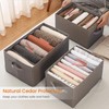 Homode Cedar Blocks for Clothes Storage, 50Pcs Cedar Sticks, Aromatic