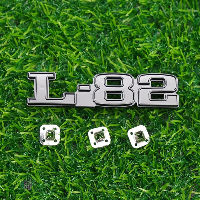 Right & Left Hood Badge 3D Emblems Nameplate Replacement for