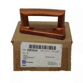 GM Driver Side C6 Corvette Exterior Door Handle Painted Atomic Orange 83U 25839345