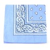 NYFASHION101 Bandana unisex de doble cara de algodón con estampado