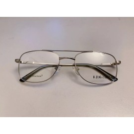 KONISHI New Konishi Flex Titanium Eyeglasses KF7433, light Stainless Steel
