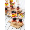Spain Madrid Muffin Picks for Country Party Decoration and Theme