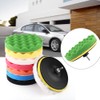 10Pcs 7" Polishing Buffing Waxing Pad Kit Tool For Car