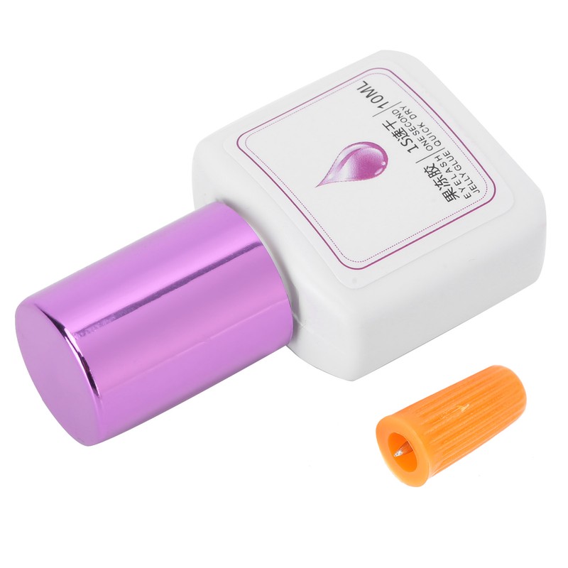 10ml Eyelash Extension Glue Transparent Fast Drying Long Lasting Lashes