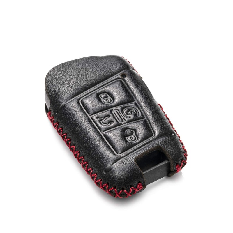 Vitodeco - Funda de cuero para llave inteligente con llavero