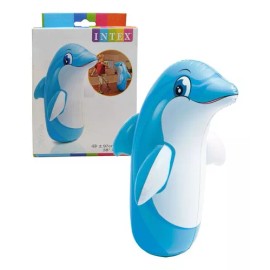 Intex Inflable Punching Bag Boxeador Niño Intex Delfin 44669npd