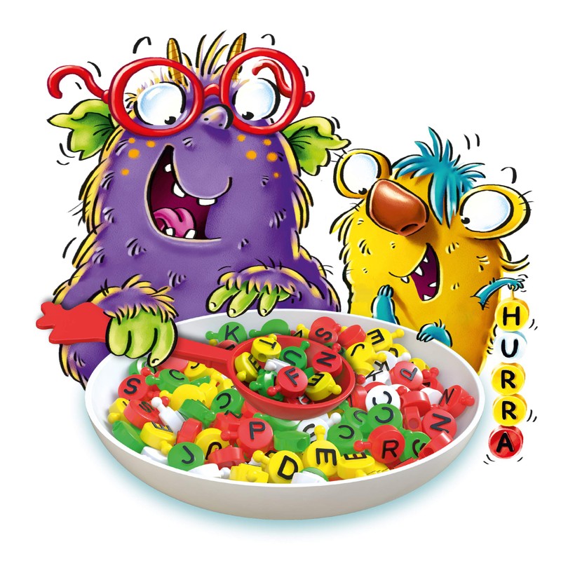 Schmidt Spiele 40533 Letter Soup, Children's Game, Colourful