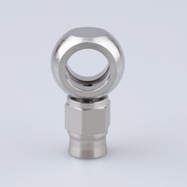 AC PERFORMANCE 3AN to 10.2mm Banjo Brake Hose Fitting SS 30.6mm