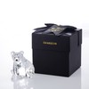 DANRECIN Acrylic Bear Figurine Cute Polar Bear Home Decor Clear