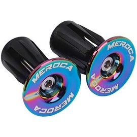 LANODO Bicycle Bar End Caps Road Bike Handle End Caps 1 Pair Anti-Slip Lightweight Durable Aluminum
