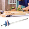 Woodworking F Clamp Aluminum Alloy Fast Adjustment Stable Fixation Quick