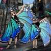 Sundonix Fancy Dress Butterfly Cape for Women - Colourful Carnival