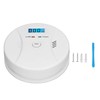 Smoke Detector Strong Sensitivity Fire Alarm Intelligent Detection LCD Display