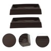 COHEALI 4Pcs Non Slip Furniture Caster Cups Durable Floor Protectors