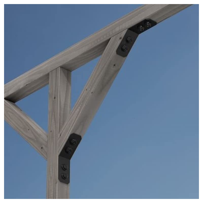 Simpson Strong Tie APVKB45-4 Knee Brace Connector for 4X, 12-Pack,