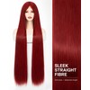 Rose bud Halloween Cosplay Wig Red Sally Costume Wigs for