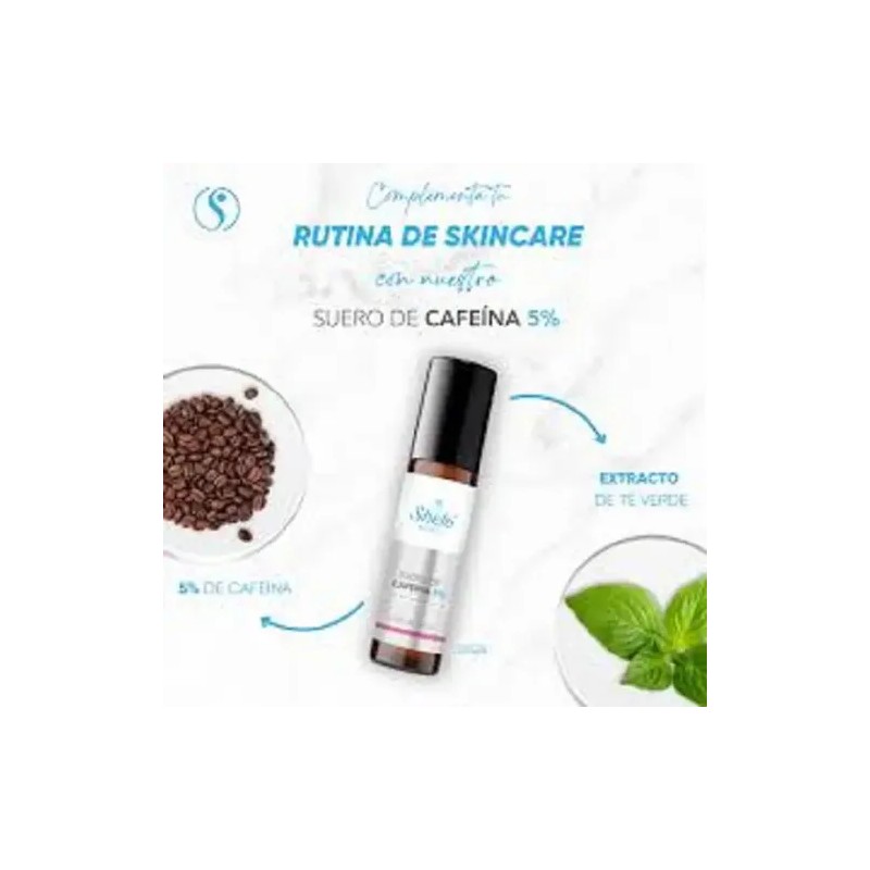Shelo Suero De Ojos Cafeína Unisex Adiós Ojeras Desinflama