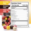 Banana Split Gumballs – 1 Inch Large Bubble Gum Balls