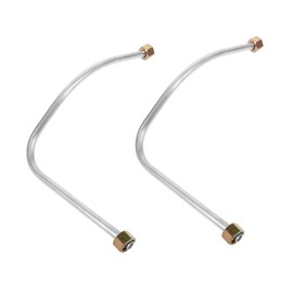 Outanaya 2pcs Aluminum for Air Compressor Durable Quick Connect Air Hose Tube Fit for Multiple Models Simple Installation for Garages Industrial Use