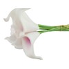Latex Faux Flower Real Touch Artificial Calla Lily Flower Bouquet