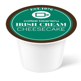 Irish Cream Cheesecake Coffee Pods by Coffee Beanery | 48ct Bulk Flavored Coffee Pods Medium Roast Coffee Pods| 100% Specialty Arabica Coffee| Gourmet Coffee Pods
