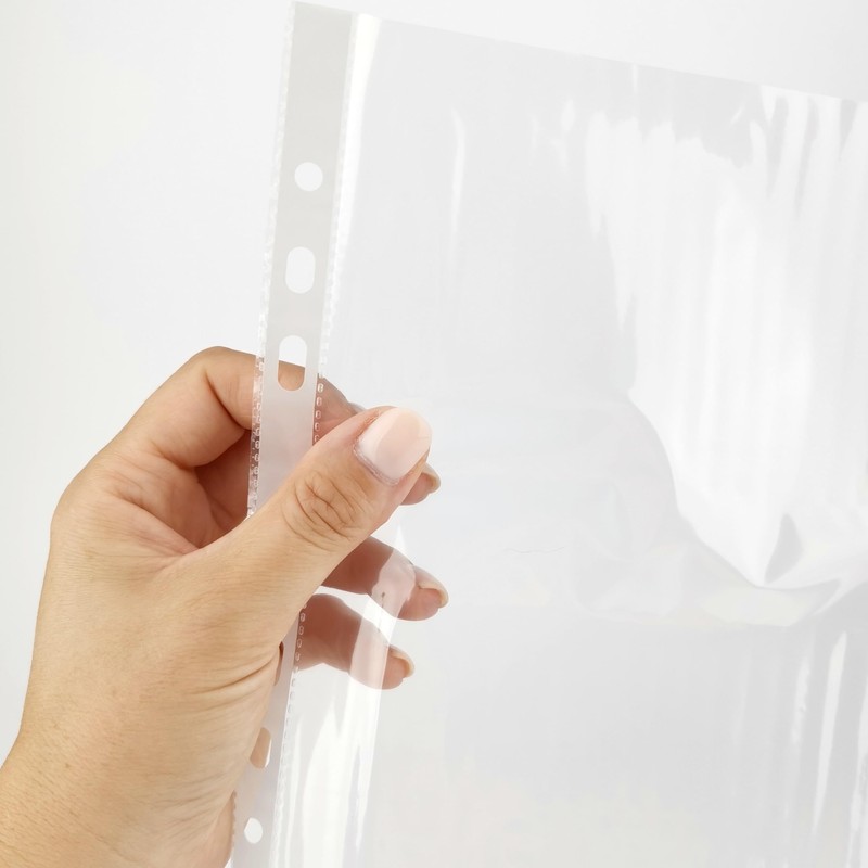 D.RECT Document Wallets A5 Transparent Document Wallets 50 µm/Mic/Micron Thickness: