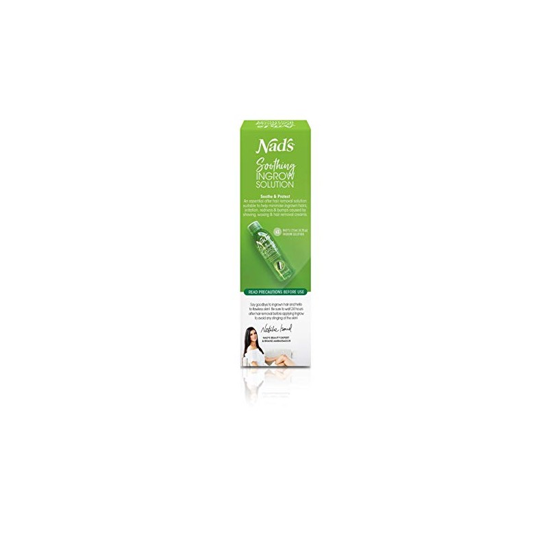 Nad's Nad's Soothing Ingrow Solution, Ingrown Hair Reduction, Treatment for