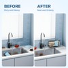 Sponge Holder,Multifunctional Sponge Holders with Two Installation Methods Kitchen Sink