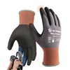 Schwer 6 Pairs Work Gloves Sandy Nitrile Coated, Touchscreen, LT5626,