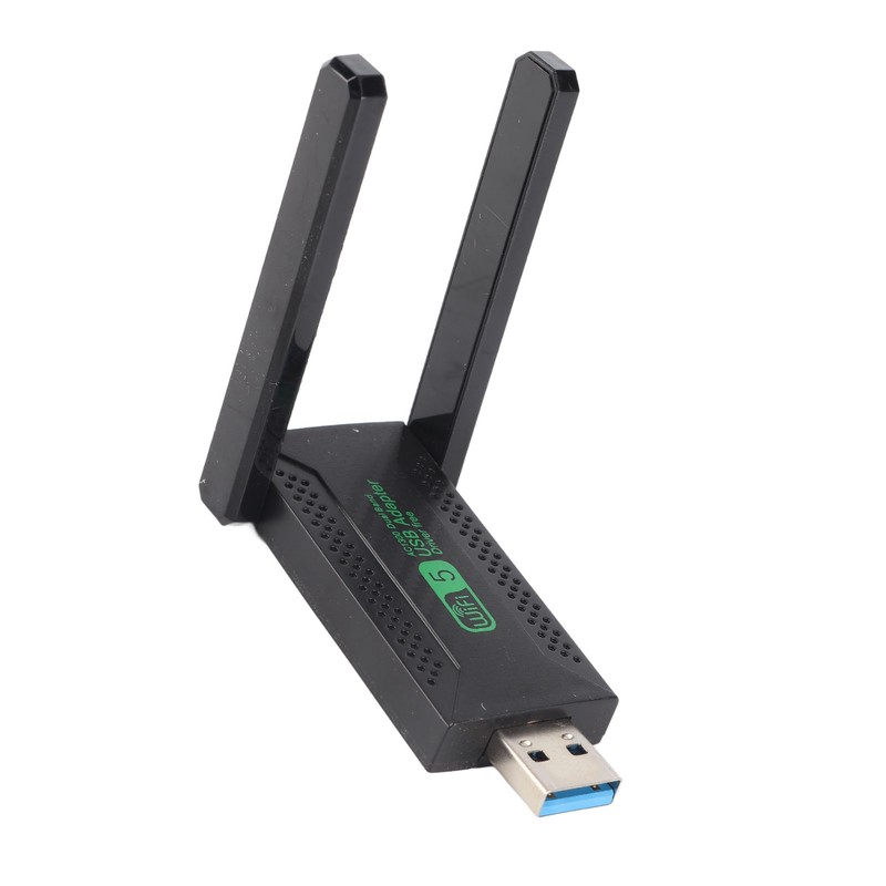 USB Wifi Adapter Dual Antennas Dual Band 5G 2.4G 1300Mbps