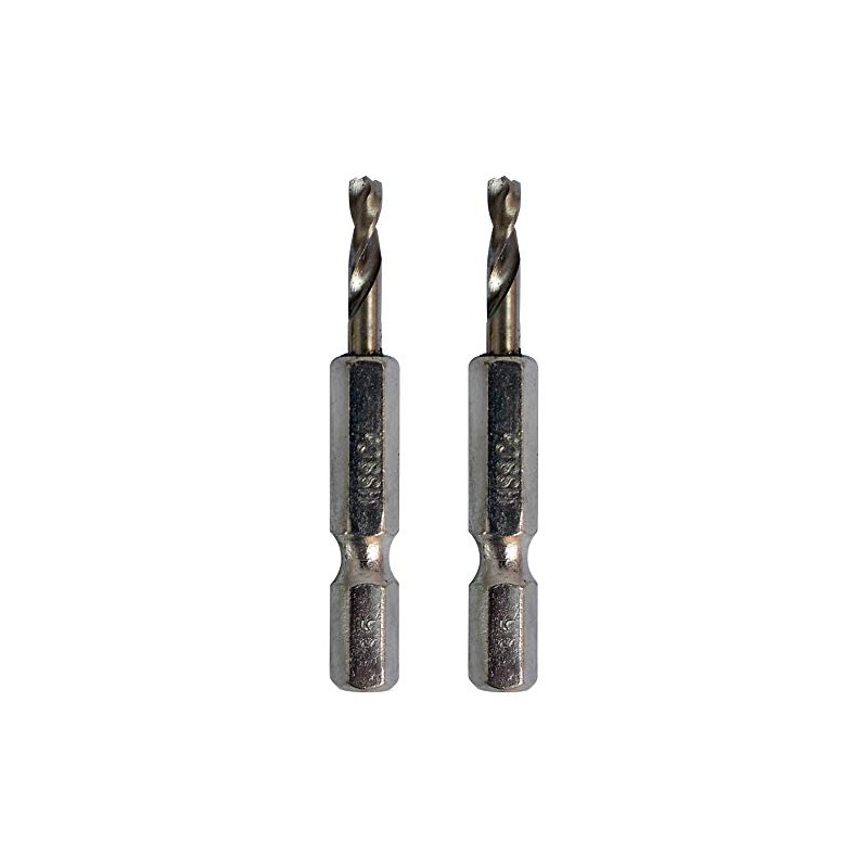 iHelp IH-TM35 Hex Axis Stainless Steel Short Iron Drill, 2