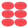 6pcs Inflatable Boat Kayak DRing Pad Patch Marine Fixed Buckle