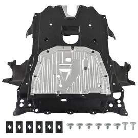 JISKAIAI Engine Splash Guard Under Car Shield Cover Board,Lower Engine Splash Shield Guard Compatible with Honda Civic 2016-2021 Replaces 74110TBAA00 74110-TBA-A00