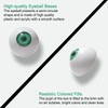 Realistic Plastic Halloween Eyeball Half Round Acrylic Eyeball Doll Making