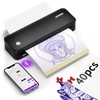 JADENS Wireless Tattoo Transfer Stencil Printer, Portable Thermal Tattoo Machine