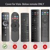 3PACK Case Cover for VIZIO XRT260 Remote, Purple Blue Red