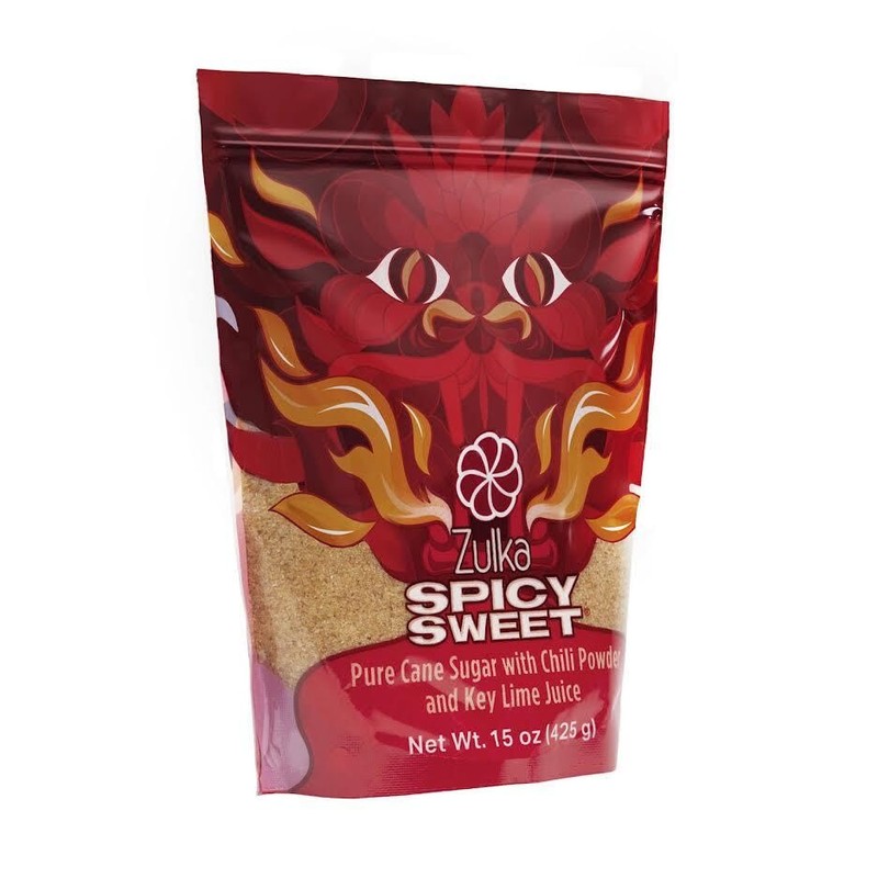 Zulka Spicy Sweet, Pure Cane Sugar with Chili Powder and