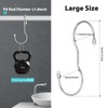 Myfolrena Handbag Hangers Bag Hooks Closet 12 Pack Handbag Hanger