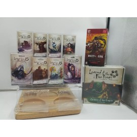 Legend of the Five Rings LCG Card Game LOT 9 Dynasty Packs & GUILTY GEAR 2 PLYR