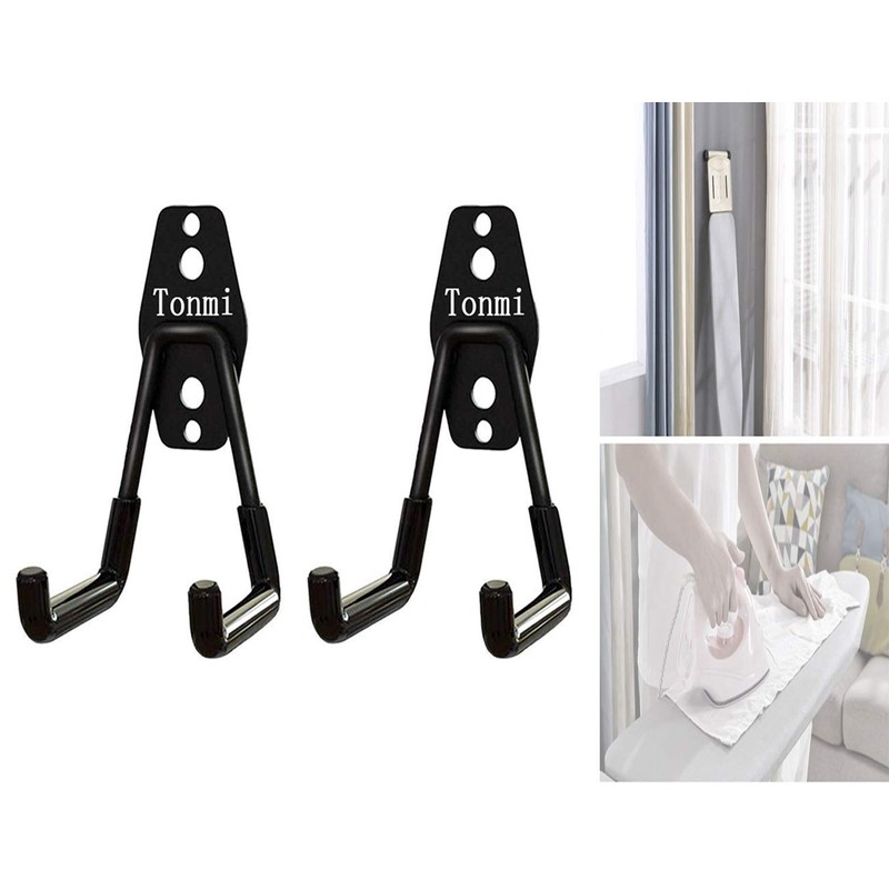 2Pcs Ironing Board Hook Wall Mount, Wall Mount Ironing Board