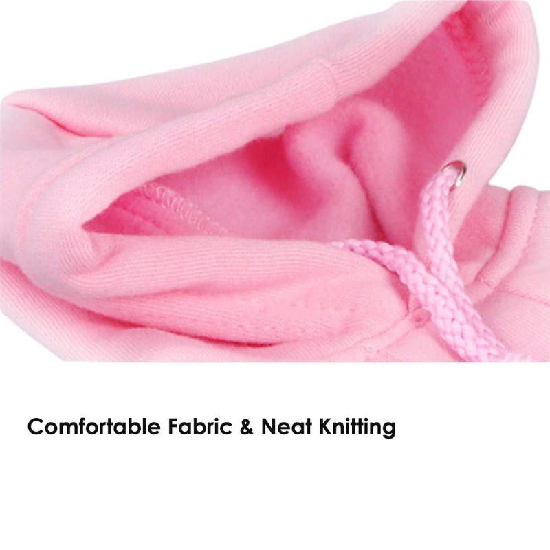 Petmingham Pet Clothes for Dog Cat Puppy Hoodies Coat Fleece