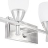 Sunset Lighting Satin Nickel F2299-80-LED-JA8 Bristol Four Vanity Wall Light-Dimmable-Bright
