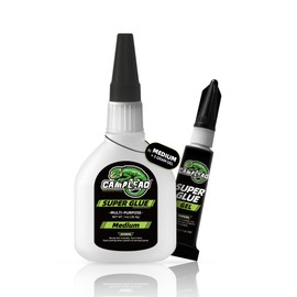 Medium Super CA Glue 28.3 Gram with 3 Gram Superglue Gel, All Purpose Clear Glue for Wood Metal Plastic Shoe Ceramic Leather Glass, Strong Instant Cyanoacrylate Adhesive for DIY Crafts Hobby Model