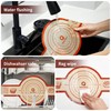 Silicone Sourdough Bread Sling Mat - 2Set Round Dough Baking