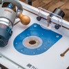 Rockler Mid-Size Router Insert Plate Kit for Convertible Benchtop Router