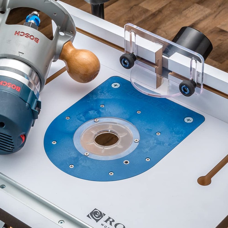 Rockler Mid-Size Router Insert Plate Kit for Convertible Benchtop Router