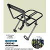 GORIX Bike Front Rack Carrier V Brake Aluminum Light Bicycle