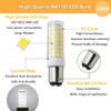 ZSSXOLED BA15D LED Bulb 120 Volt Dimmable 6W Double Contact