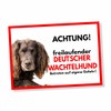 German Quail Dog Sign with German Quail Dog Sign Saying