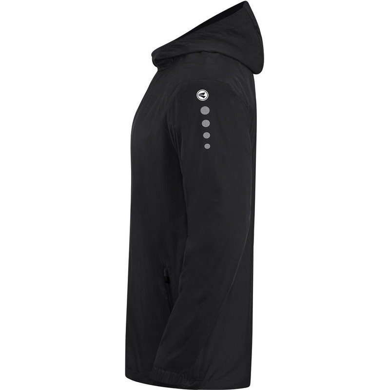 JAKO Unisex Team 2.0 Allwetterjacke, Schwarz, L EU